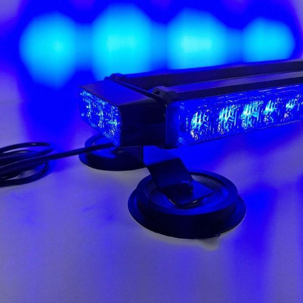 Стробоскоп-мигалка на дах Балка LED 70см, 12/24v синій колір LED70BLUE фото