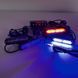 Стробоскоп мигалка в решітку автомобіля червоний синій 12led red/blue фото 7