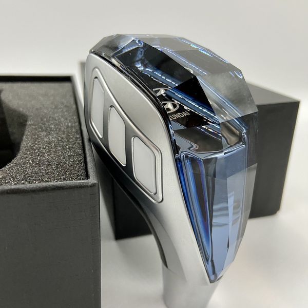 Ручка Hyundai перемикання передач з підсвічуванням кришталь RGB HyundaiGlass фото